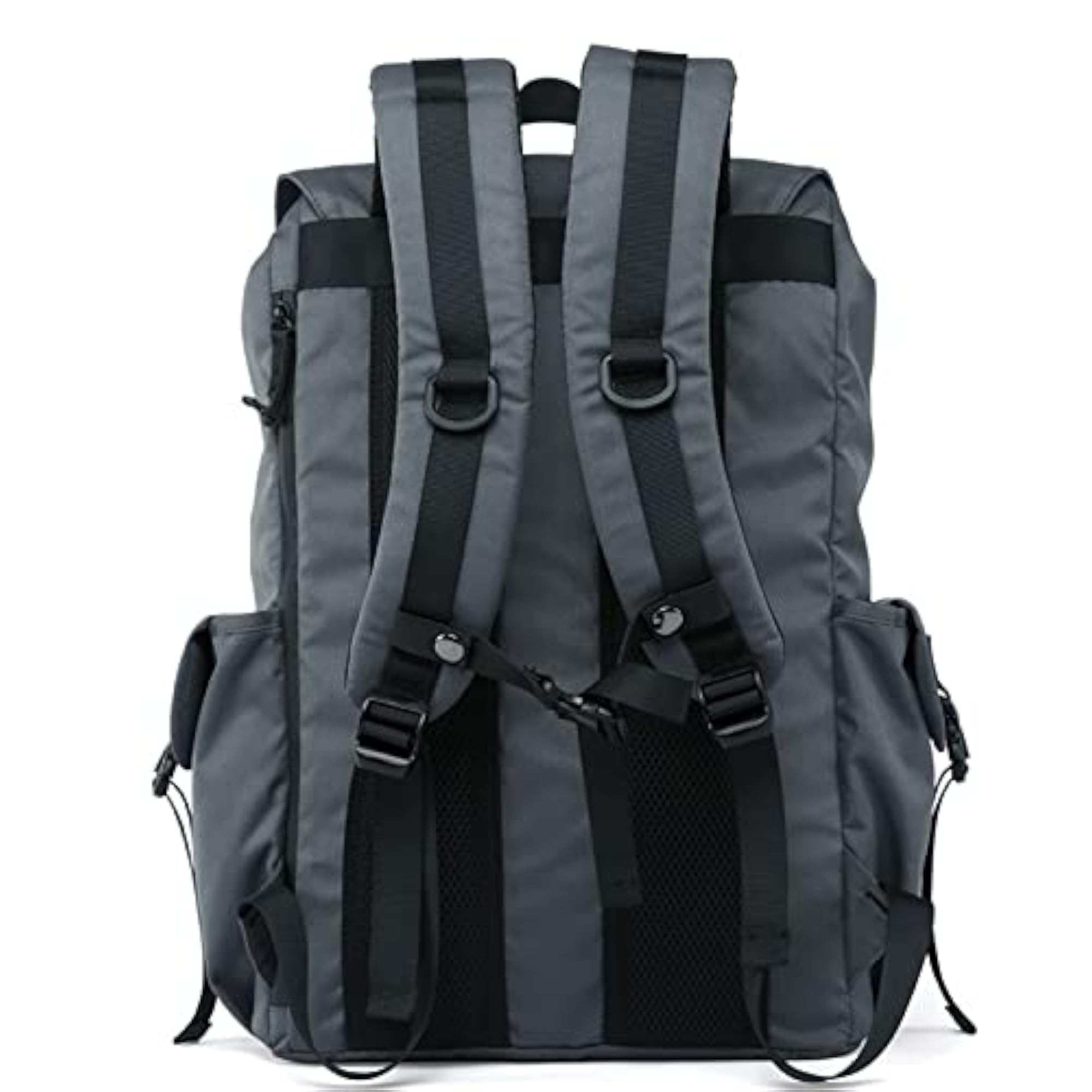 Waterproof Canvas Travel Backpack for Men, Large Capacity